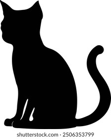 Cat Silhouette – Sleek and Stylish Feline Art