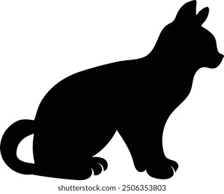 Cat Silhouette – Sleek and Stylish Feline Art