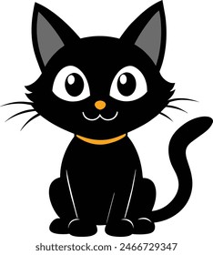 Cat Silhouette vector Clean and Elegant design 