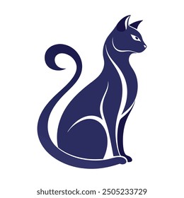 cat silhouette vector design eps