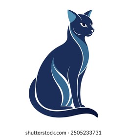 cat silhouette vector design eps
