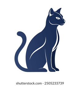 cat silhouette vector design eps