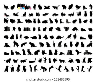 Cat Silhouettes