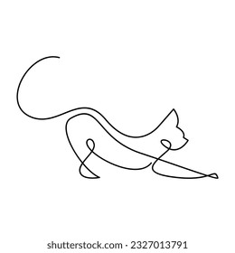 Plantilla de diseño de icono de una sola línea
