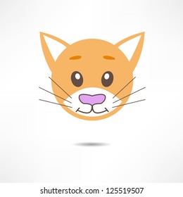 Cat smiles