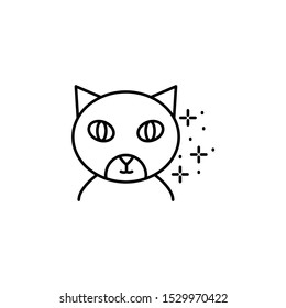 Cat street icon. Element of cats icon