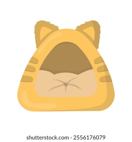 Cat Stuff Vector Illustration - Cat Bed