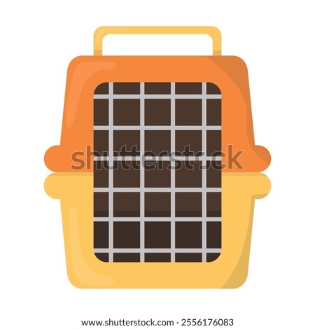Cat Stuff Vector Illustration - Cat Carrier