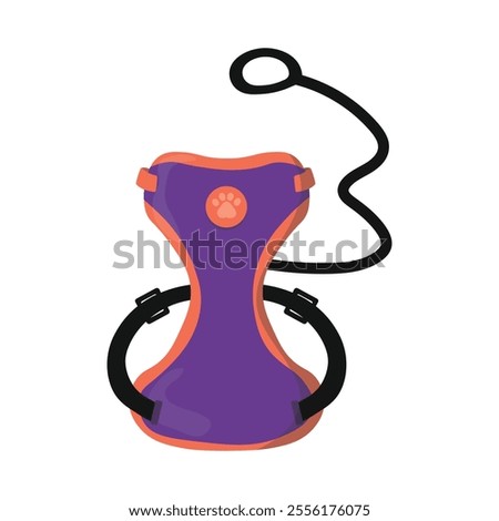 Similar – Image, Stock Photo Cat with harness in winter
