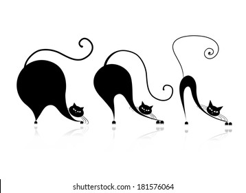 Cat style design - from small to big
