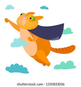 cat superhero to the rescue