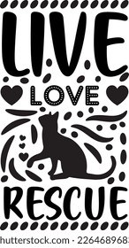 Cat Svg Craft T-shirt Design