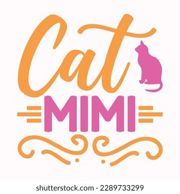 Cat svg Design, sublimation design