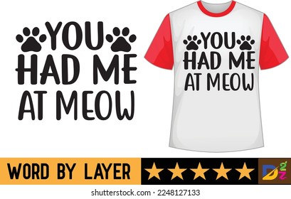 Cat svg t shirt design