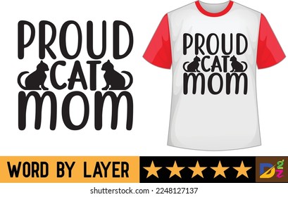 Cat svg t shirt design