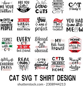 cat svg t shirt design