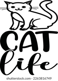 Cat svg T-shirt  Groovy Design,