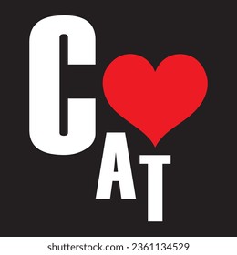 Cat T Shirt Design Image