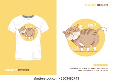 cat t shirt design printable vector 22