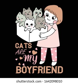 Cat T Shirt Design- Cat Vector