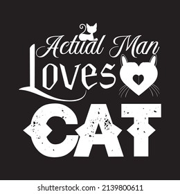 CAT T- SHIRT DESIGN VECTOR FILE