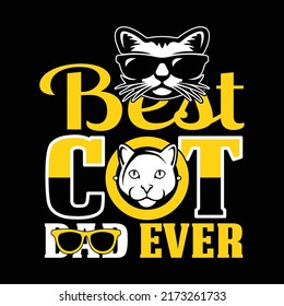 CAT T SHIRT AND TYPOGRAPHY DESIGN