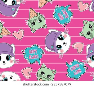 cat texture ice cream love