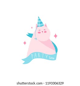 Cat that ready to party