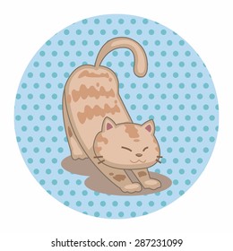 cat theme elements vector,eps