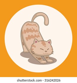 cat theme elements vector,eps