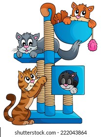 Cat theme image 1 - eps10 vector illustration.