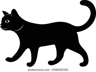 cat this is a editable eps file vector sellout illustration