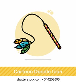 Cat toys doodle