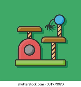 cat tree icon