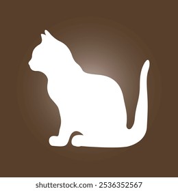 Cat arte na moda arte ilustração vetor abstrato bonito colorido aplicável design.eps