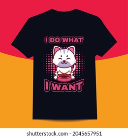 cat t-shirt design. love pets t-shirt design.