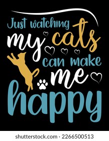 Cat t-shirt design, Cat Lover's T-Shirt Design, Cat quotes design for card, mug, banner, and t-shirt.