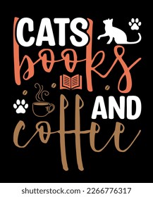 Cat t-shirt design, Cat Lovers SVG T-Shirt Designs, Cat quotes design for card, mug, banner and t-shirt.