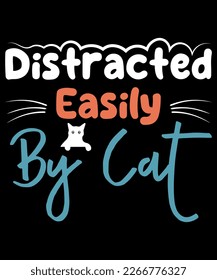 Cat t-shirt design, Cat Lovers SVG T-Shirt Designs, Cat quotes design for card, mug, banner and t-shirt.