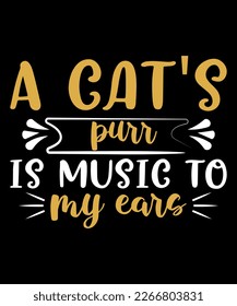 
Cat t-shirt design, Cat Lovers SVG T-Shirt Design, Cat quotes design for card, mug, banner, and t-shirt. This cat t-shirt design, Full editable EPS file