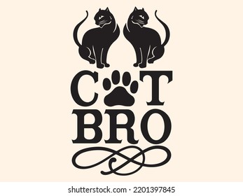  Cat t-shirt design vector file