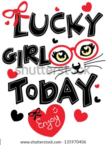 cat / T-shirt graphics / cute cartoon characters / cute graphics for kids / Book illustrations / textile graphic