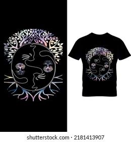 Cat T-shirt.Vector illustration.T-shirt graphics Can be used for print, children wear, Baby shower celebration and poster.Cat label.Cat logo.