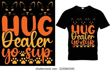 cat typography t-shirt design beautiful cat template 100% vector best Vector graphic for T-Shirt illustration and other uses. print ready File any products