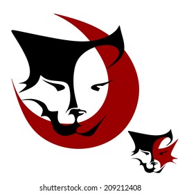 cat vector 