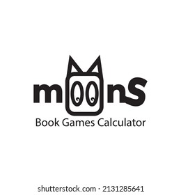 Diseño del logotipo del vector del gato