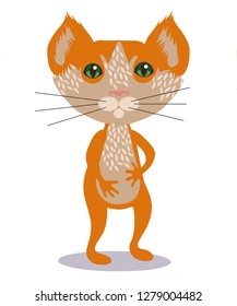 Cat vector character