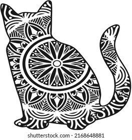 cat vector design art best quality