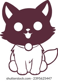 cat vector design. logo vector.mascot vector. vector illustration