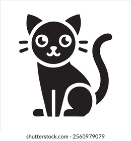 cat vector head calico black white kitten icon cartoon character illustration